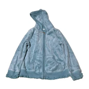 Greendog Girl Zip Up Hoodie Valor Sweater Size 5T Marine Green - Picture 1 of 5