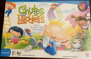 Rutschen und Leitern Klassisches Auf und Ab Brettspiel Vorschuler Neu Versiegelt - Bild 1 von 3