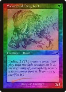 Skyshroud Ridgeback FOIL Nemesis NM Green Common MAGIC GATHERING - Bild 1 von 1