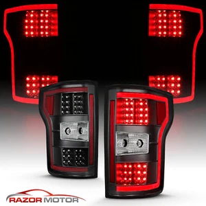 Par de luces traseras LED negras para camioneta Ford F-150 XL XLT 2018-2020 - Imagen 1 de 12