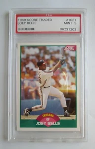 1989 SCORE TRADED ALBERT JOEY BELLE #108T PSA MINT 9 - Bild 1 von 6