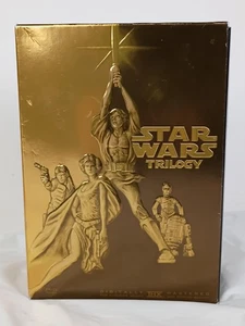 Star Wars Trilogy (DVD, 2004, 4-Disc Set, Full Screen) Episodes IV V VI Bonus - Imagen 1 de 11