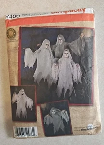 Costumi fantasma unisex Simplicity 2486 adulti e adolescenti modello da cucire taglia non tagliata - Foto 1 di 3