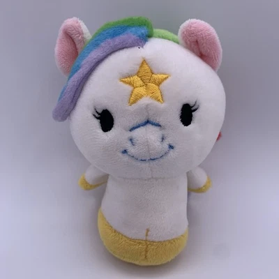 Hallmark Itty Bittys Rainbow Brite Starlite Unicorn Plush Toy Stuffed Animal - Image 1 of 4
