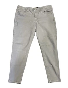 Democracy Damen grau Skinny Hose Reißverschlusstaschen Größe 14 "Ab" Technologie - Bild 1 von 6