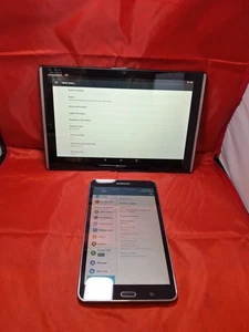 Acer Iconia One 10 (B3-A40FHD) 32GB WIFI - & Samsung Tab 4 - Picture 1 of 6