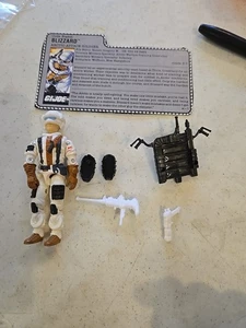 Figurina Hasbro Gi Joe 1988 vintage: attacco artico Blizzard quasi completa - Foto 1 di 1