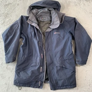 Berghaus Jacket Mens Medium Grey Gore-Tex Rain Extrem Pro Shell Outdoor Hiking - Picture 1 of 20