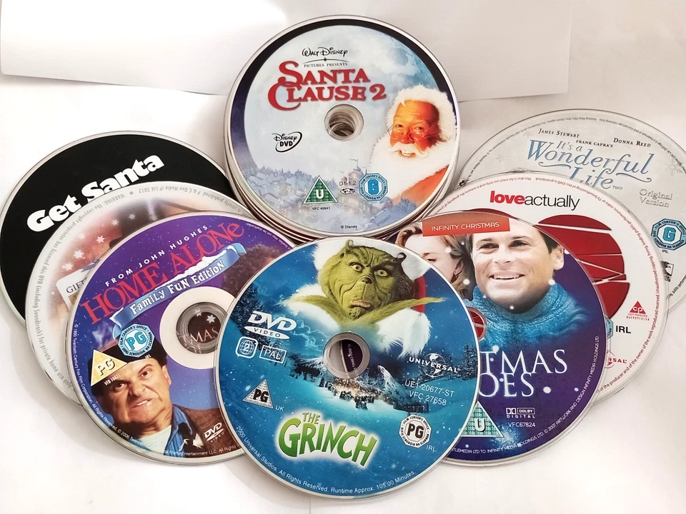Christmas Festive Movies DVD Disc Only Select Title - Image 1 of 1