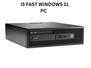 Plug and Play schneller Desktop Computer Mix Marken PC 500GB Windows 11 8gb DDR3 i5 - Bild 1 von 6