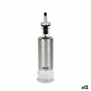 Ölfläschchen Quttin Durchsichtig Silberfarben Edelstahl 0,3 L [12 Stück] - Bild 1 von 5