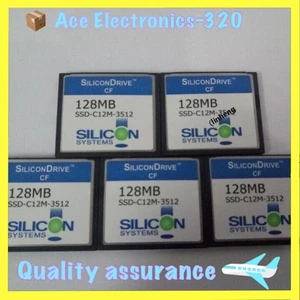 SILICONDrive 128MB CF CARD Compactflash 128MB CF CARD 5PCS - Picture 1 of 2