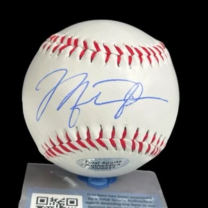 Balón de béisbol firmado por Michael Jordan Bulls White Sox #23 autografiado certificado de autenticidad automático - Imagen 1 de 10