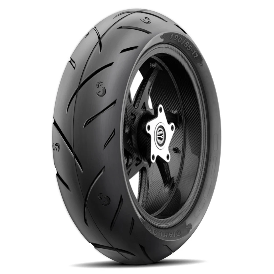 190/55-17 DIABLOS Rear Motorcycle Tire - NEW - BACK TIRE - Image 1 of 4