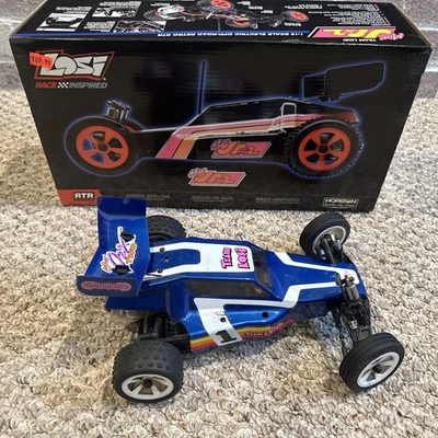 Losi JRX2 1/16 2WD Buggy Mini Blue Brushless - Image 1 of 4
