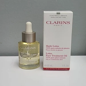 Clarins Lotus Face Treatment Oil, 1 Oz / 30 mL NIB - Picture 1 of 1