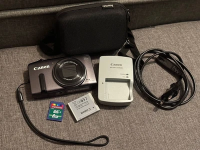 Canon PowerShot SX270 HS Compact Digital Camera 12.1MP, 20x Optical Zoom - Image 1 of 4