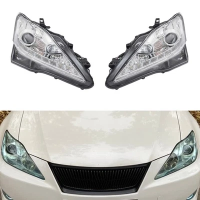 For 2006-2010 Lexus IS250 IS350 LED DRL Projector Headlights Headlamp Left+Right - Imagem 1 de 4