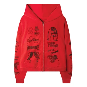 Sudadera con cremallera profunda piel Vague Studios - Imagen 1 de 14