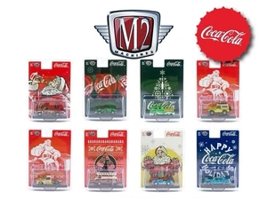 2025 M2 Coca-Cola CHRISTMAS Full Set of 8 1/64 Scale 🔥🎄🎄🎄🔥 - Picture 1 of 7