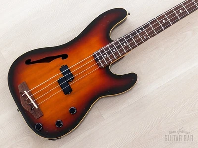 Bajo Fender Precision PBAC-950 1992 semihueco con sensor de encaje y piezoeléctrico, Japón Foto 1 de 4