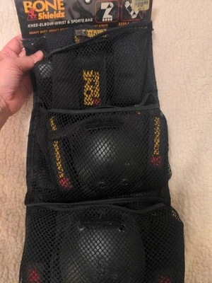 Bone Shieldz. Rodilla-codo-muñeca.Pequeña Foto 1 de 4