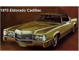 1970 Eldorado Cadillac  Auto  Refrigerator / Tool Box  Magnet Man Cave - Picture 1 of 1
