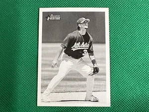 2001 Bowman Heritage #385 Eric Chavez SP Oakland Athletics - Bild 1 von 1