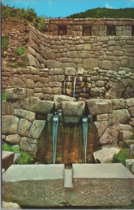 Postal de colección Perú Tampu Machay Bano Ritual Incaico C366 - Imagen 1 de 2