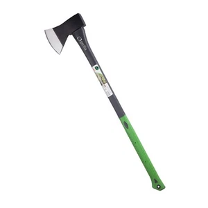 GEOLIA Axt Beil 1600 g Spaltaxt mit Fiberglas Stiel 85 cm in Grün - Bild 1 von 5