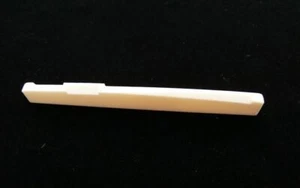 height 11mm for Acoustic Guitar Buffalo Bone Saddle 2 pieces DJ14 - Picture 1 of 3