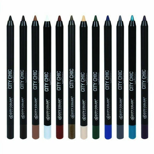 City Color Photo Chic Eyeliner Pencil Eye Liner 12 Colors - Image 1 of 1