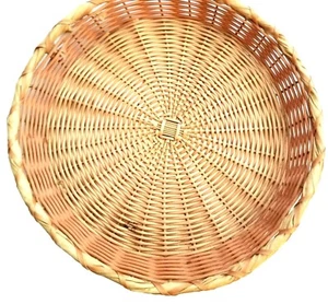 Wicker Serving Tray. Large, Flat. 15 Inch Width - Picture 1 of 4