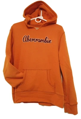 VTG Abercrombie & Fitch Hoodie SZ S Logo Embroidered  Y2K RARE - Image 1 of 4