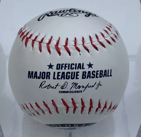 Rawlings Colorado Rockies MLB Official Logo Baseball Ball Souvenir 2015 Cover