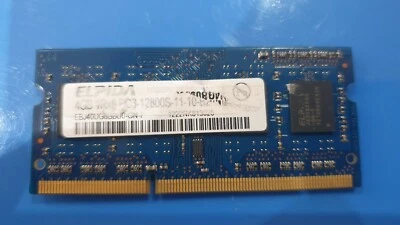 4GB ELPIDA RAM MEMORY DDR3-PC3 1Rx8 12800S - LAPTOP hp dell lenovo sony - Image 1 of 2