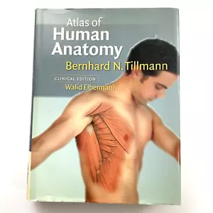 Atlas of Human Anatomy Clinical Ed. by B. Tillman & W. Elbermani Hardcover Book - Imagen 1 de 9