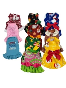 Lot of 10 - XS (3-5 lb) Dog Dresses - Picture 1 of 7