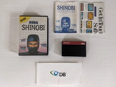 Sega Master System - Shinobi - Truly 100% Complete - Image 1 of 4