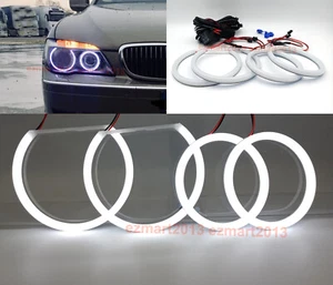 cotton LED halo ring for BMW E65 E66 2006-08 Xenon Headlight angel eye lamp DRL - Picture 1 of 9