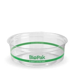 Pack Of 500 240ml Clear PLA BioBowls - Picture 1 of 1