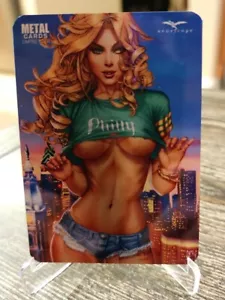 Tarjeta de metal Zenescope Eric EBAS Basaldua Filadelfia - Imagen 1 de 1