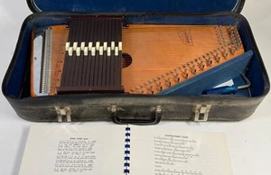 Oscar Schmidt EBH Model 36-String 15-Bar/Chord Acoustic Autoharp W/Eb-D-F7 bars - Picture 1 of 11
