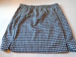 Skirt LIVI by Olivia Rae youth Girls Black Check elastic waist Size US medium - Picture 1 of 3