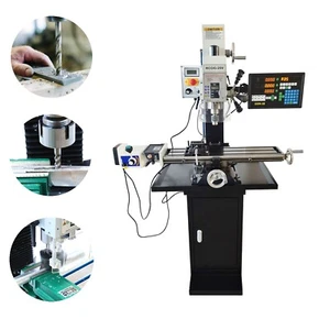 Brushless Precision Milling and Drilling Machine DIY Lathe Machining 110V 1100W - Picture 1 of 23