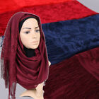 Frauen Weibliche Spitze Blume Muslim Hijab Schals Lange Schal Schals Kopf Wraps