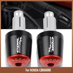 7/8'' 22MM Handle Bar Cap End Plugs Motorcycle Accessories For HONDA CBR600RR - Picture 1 of 13