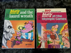 ASTERIX RARE CANADIAN ED'S 1968 LAUREL WREATH & OLYMPIC GAMES GOSCINNY & UDERZO - Picture 1 of 1