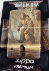 Premium 540 Color Multi Sided Sasquatch Zippo Lighter - Picture 1 of 1