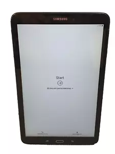 Samsung Galaxy Tab A 10.1 2016 16GB Wi-Fi Black SM-T585 Grade C EG2101 - Picture 1 of 7